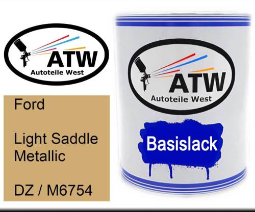 Ford, Light Saddle Metallic, DZ / M6754: 1L Lackdose, von ATW Autoteile West.